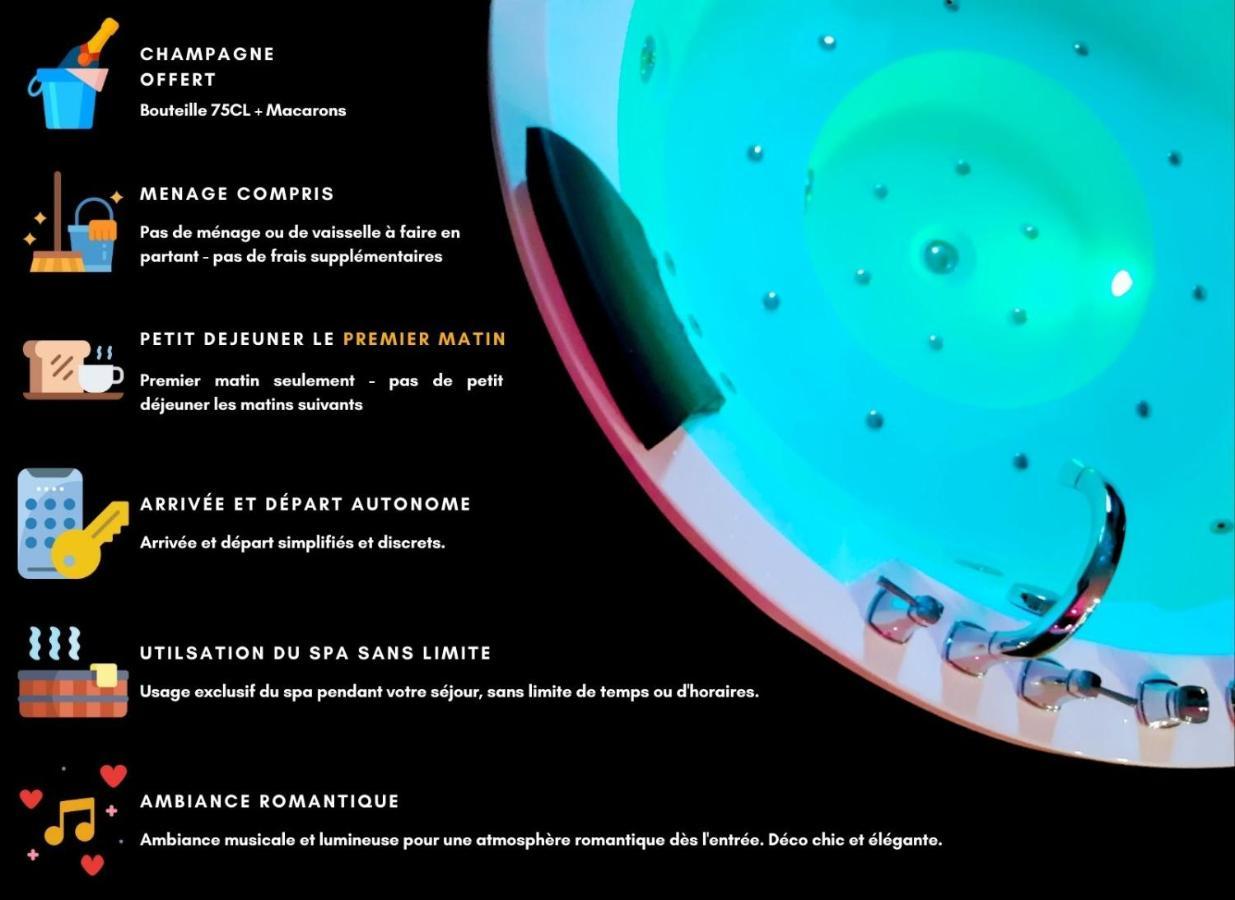 Le Secret - Nuit Romantique Avec Jacuzzi Privatif - Champagne Offert - Climatisation *